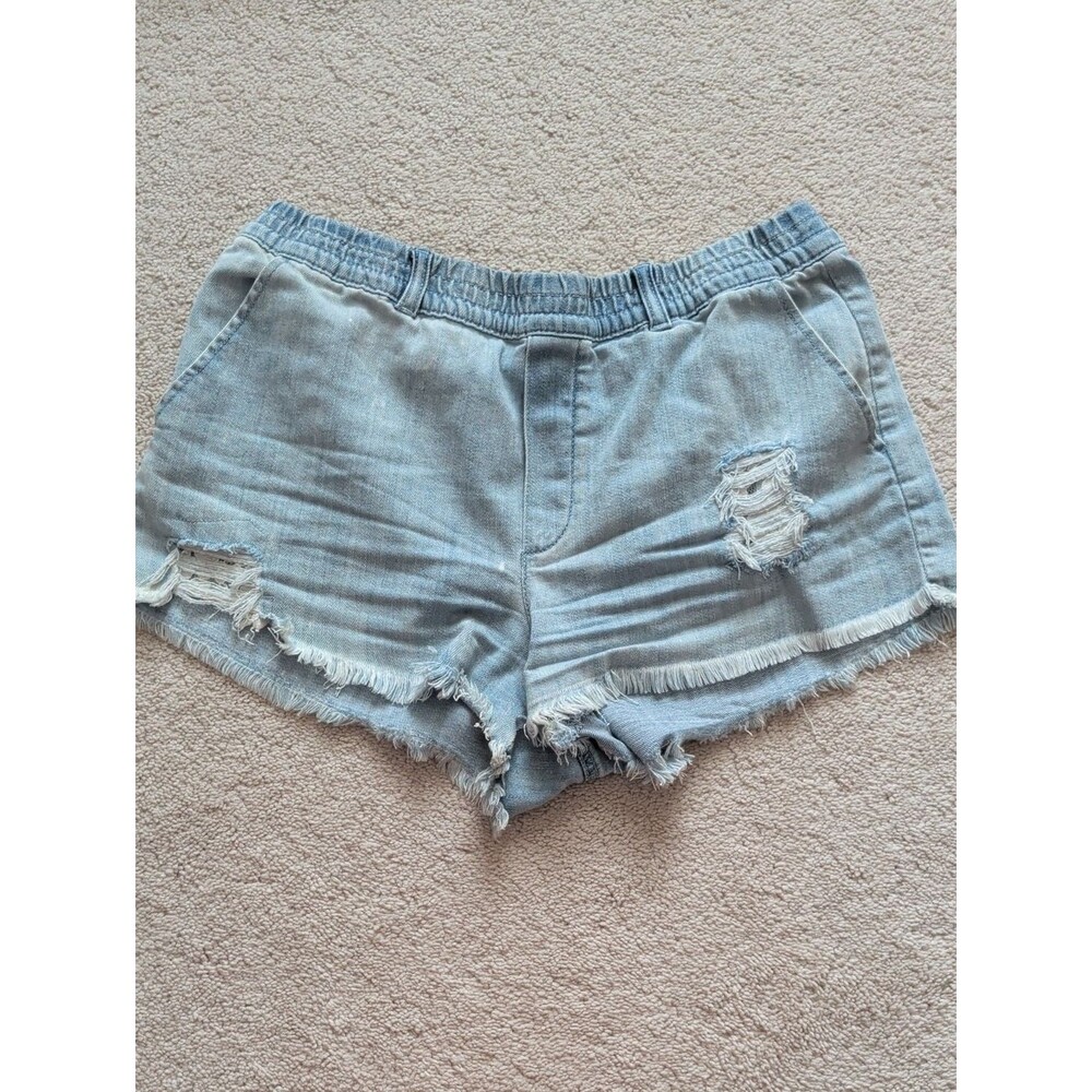 Aerie Pull On Elastic Waist Shorties Size M